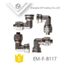 EM-F-B117 AL-PEX-AL Brass Tee Pipe